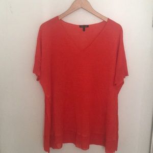 Eileen Fisher silk blouse• XL